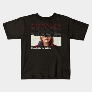 DOPPLER - Charlotte De Witte - Sonic Waves X THE RAVERS - Techno Merch Kids T-Shirt